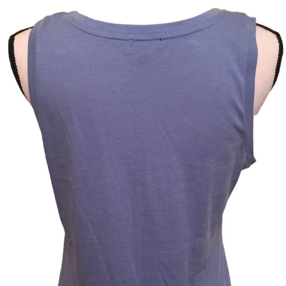 Talbots Blue Tank Top Size M - Picture 4 of 6